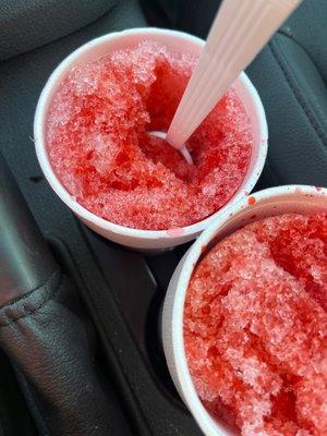 This is a snow cone NOT shaved ice