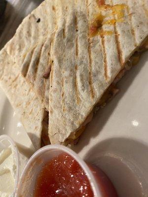 Chicken quesadilla