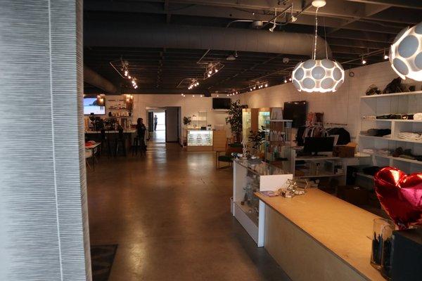 We are located in the front show room of the Hemp Wellness Market (3123 E Thomas Rd, Phoenix, AZ 85016) Far left Corner