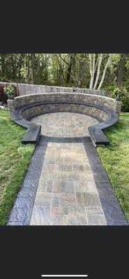 Paver patio