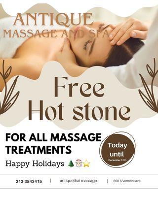 Hello everyone, this is our promotion for holiday season. See you soon