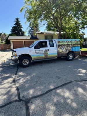 Hyde Park Plumbing Trenchless Installation Service Truck and Trailer