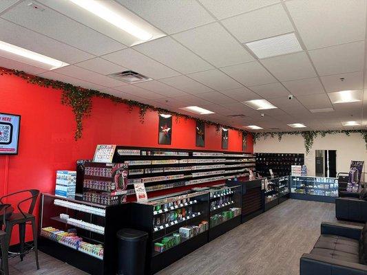 Interior - store overview with lounge area