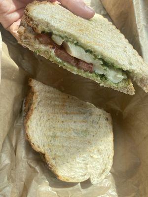 The mayo sandwich on sourdough