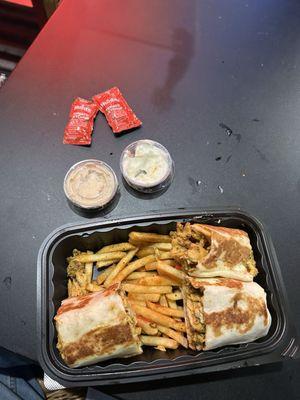 4 piece Chicken wrap