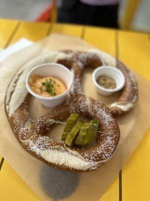 Bavarian pretzel