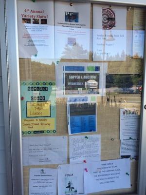 Lots of summer activities.