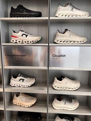 Cloudmonster and cloudlift sneakers