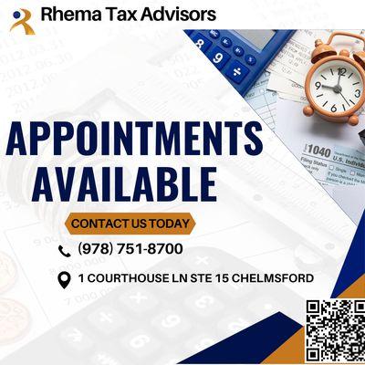 We are open for business!