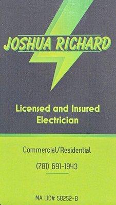Joshua Richard Electrician