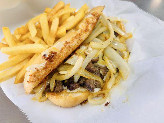 Phylli steak con papas