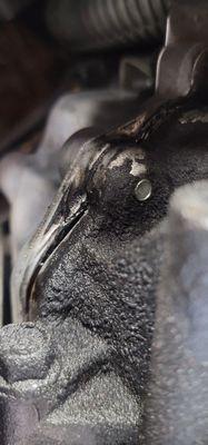 Oil leaked after their "repairs"