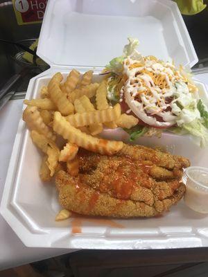 Catfish dinner