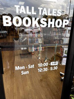 Tall Tales Book Shop