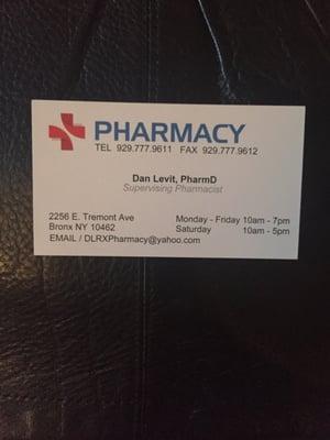 New pharmacy