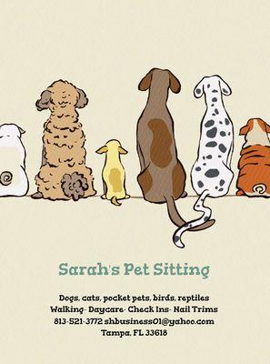 Sarah's Pet Sitting