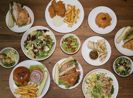 Spread of Menu Items