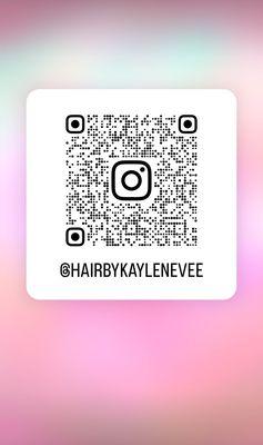 Scan to see instagram and follow!