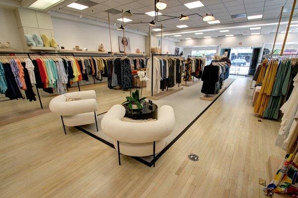 Interior of JANE + MERCER Fairfield