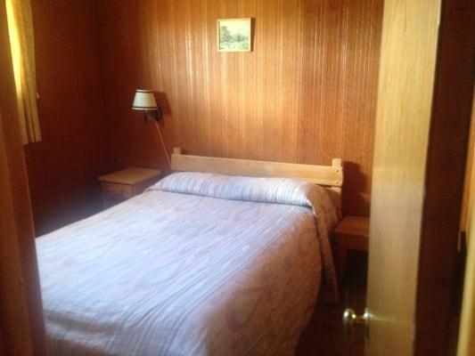 Second bedroom. Just enough room for a bed.