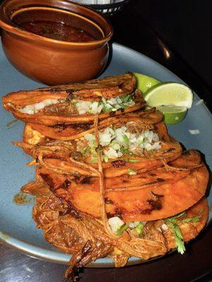 Birria tacos
