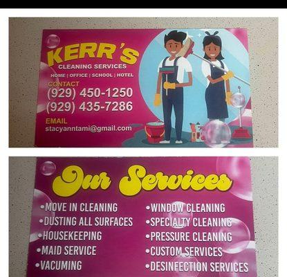 Kerr's Cleaning Services
