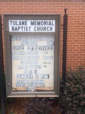 Tulane Memorial Baptist Church