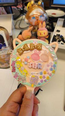 hand held mirror diy