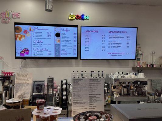Menu boards