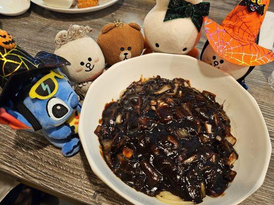 $9.99 special until the end of September 2025: Jajangmyeon... Black bean noodle... yum!