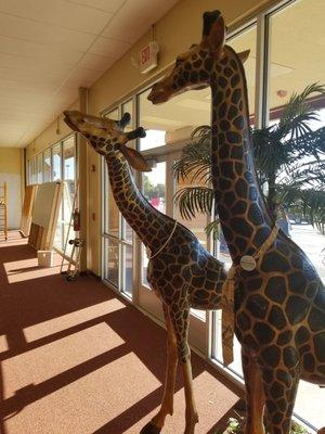 Bronze Giraffe Antiques