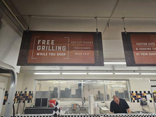 Free grilling! Jesus is the best griller!