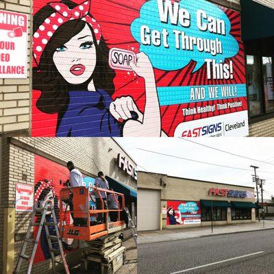 Supplier of all your wide format print needs. Building banners, signs, graphics and postings.