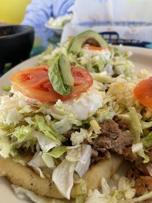 Steak sopes