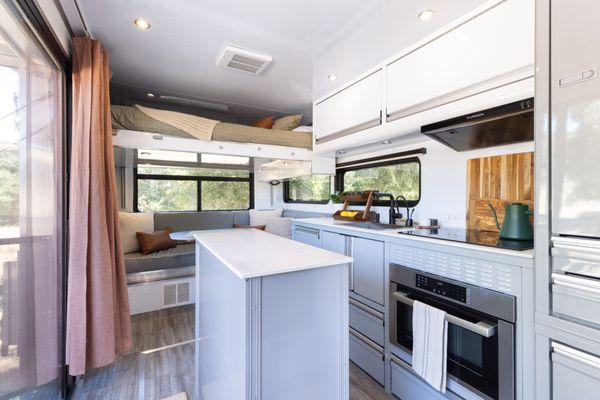 The HD24 dining/living room.