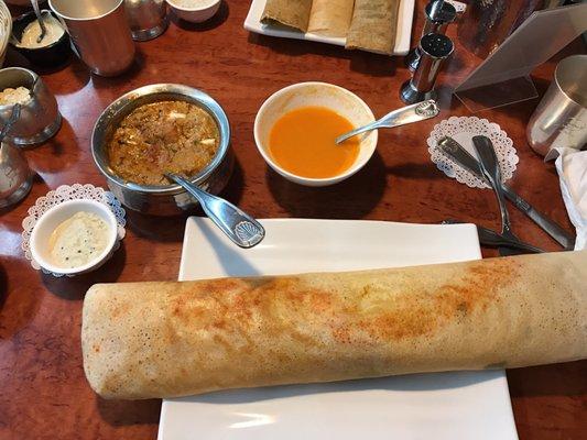 Masala dosa.. yummy