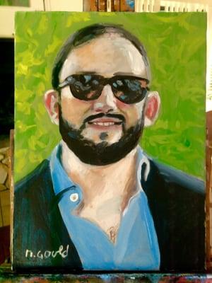 Get hired through us -- we'll paint a portrait of YOU and give it you as a gift.