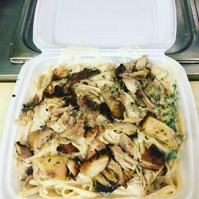 Jerk Chicken Alfredo