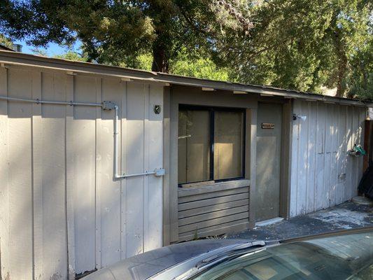 The mysterious cabin formerly known as "Restless Sea", now called "Macabre Dumpster"