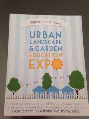 Urban Landscape & Garden Education Expo