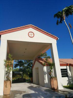 Meeting inside main church