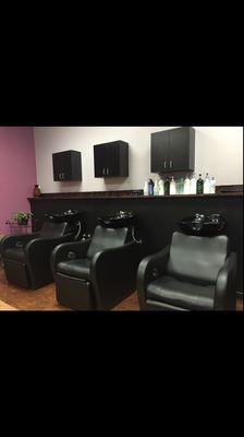 Great comfortable reclining shampoo chairs