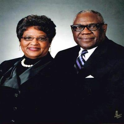 Mr. and Mrs. Hubert and Willie Saunders