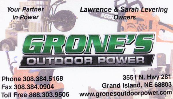 Grones Outdoor Power