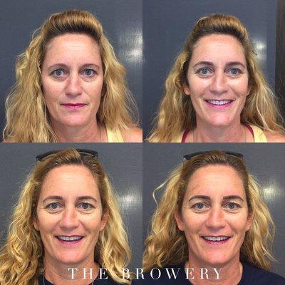 The whole process from beginning to end.