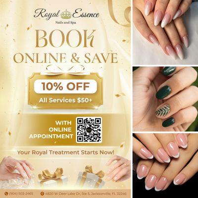 Book Online And Enjoy 10% OFF Your Service!