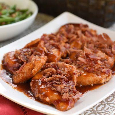 Maple Bourbon BBQ Chicken