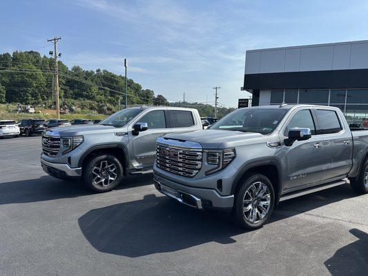 New trucks at Crabtree