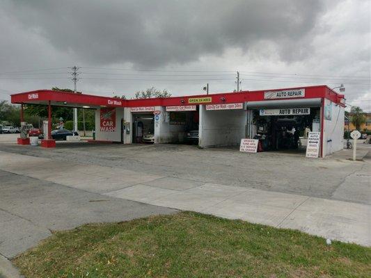 On the corner of West Dixie and 123rd street