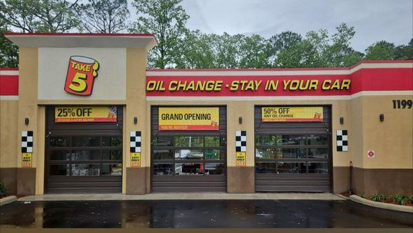 Take 5 Oil Change